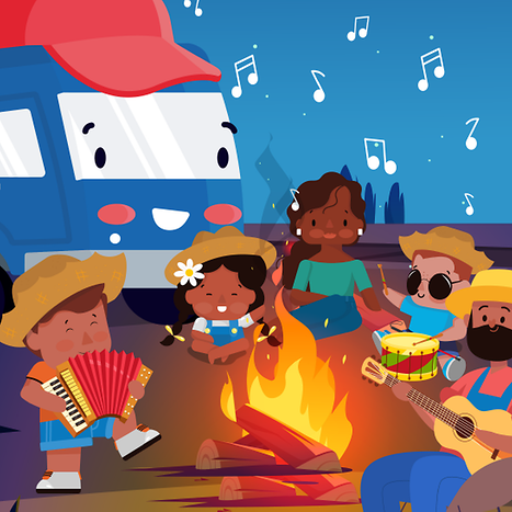 Amiguinhos ZF: Pegando o caminho da roça