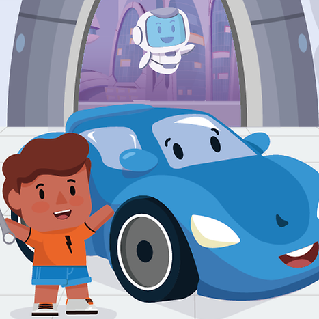 Amiguinhos ZF: Um Passeio Futurista