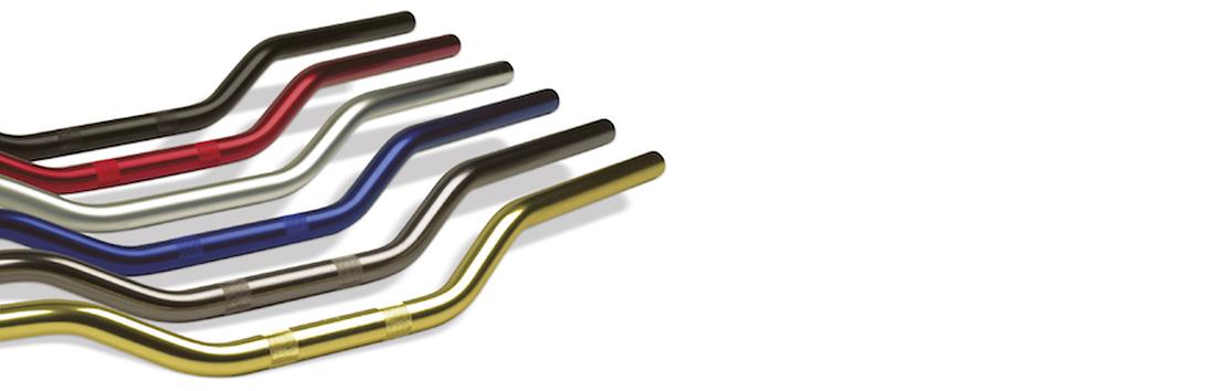 Aluminum handlebars 22 mm