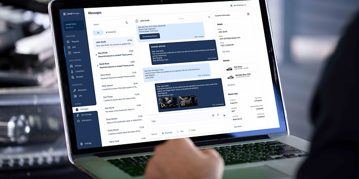 Workshop bookings calendar