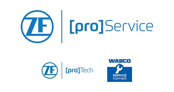 collection of ZF Service logos