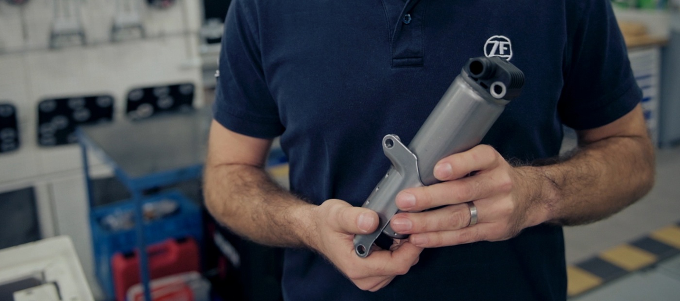 Hydraulic impulse storage