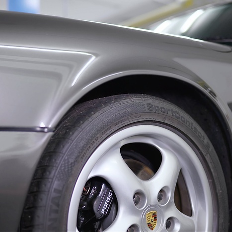 Nahaufnahme Porsche 911