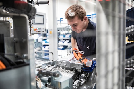 working on an inverter