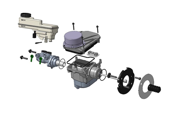 TRW Electronic Brake Booster