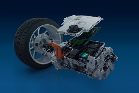 retrofit electric drive close to the axle