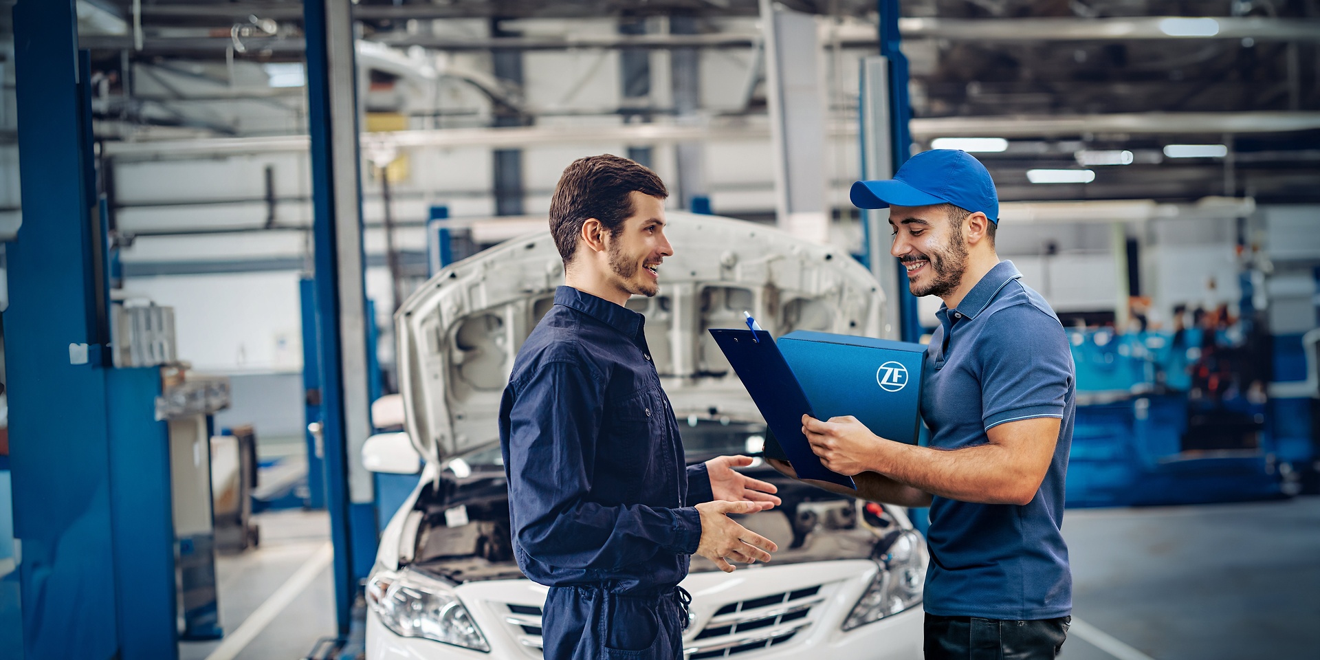 Key visual ZF Genuine parts