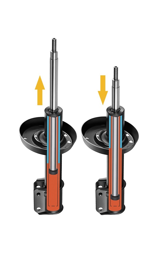 Venting the shock absorber