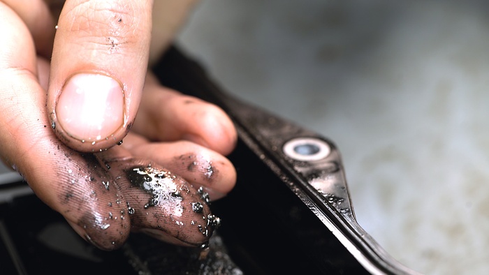 Contaminazione dell'olio