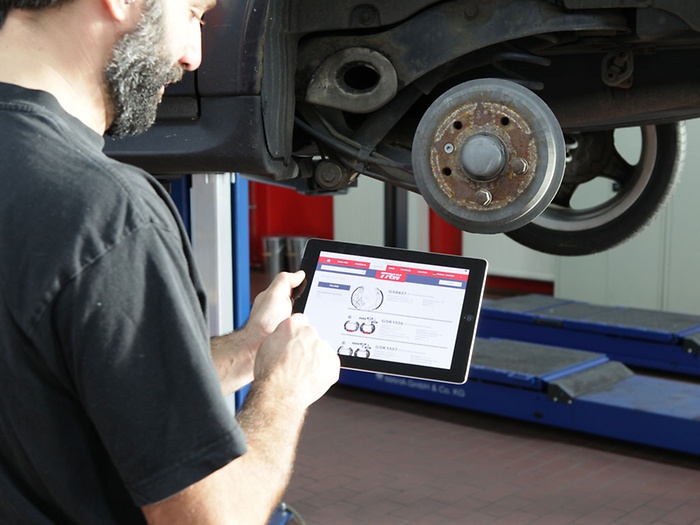 Online reserveonderdelen zoeken en identificeren