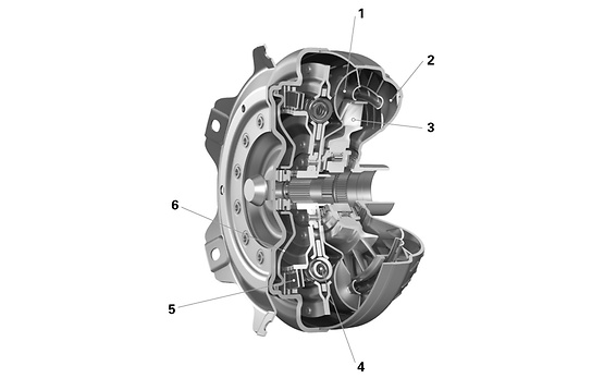 clutch torque converter cutout 