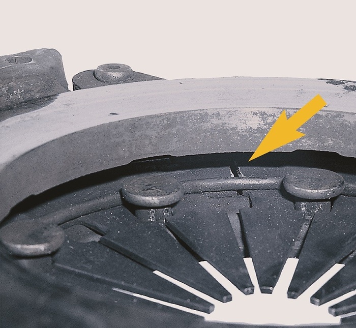 Membraanveer gebroken 