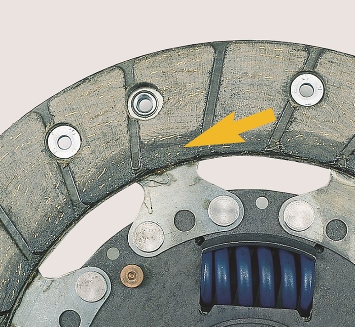 SACHS-koppeling met licht olieachtige bekleding