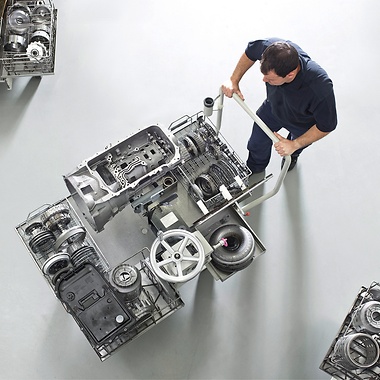 ZF remanufacturing worker