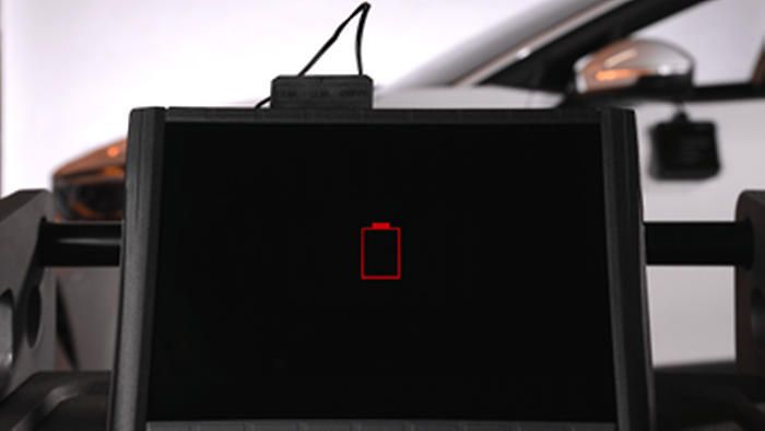 red battery icon 