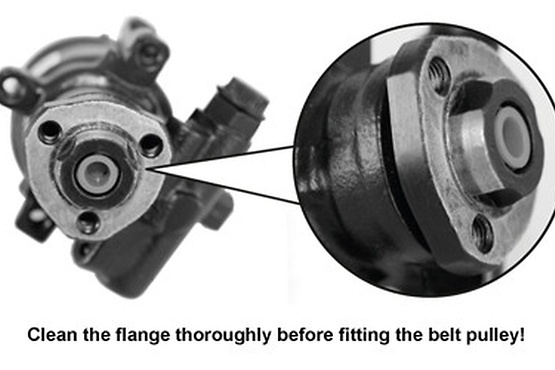 belt pulley flange